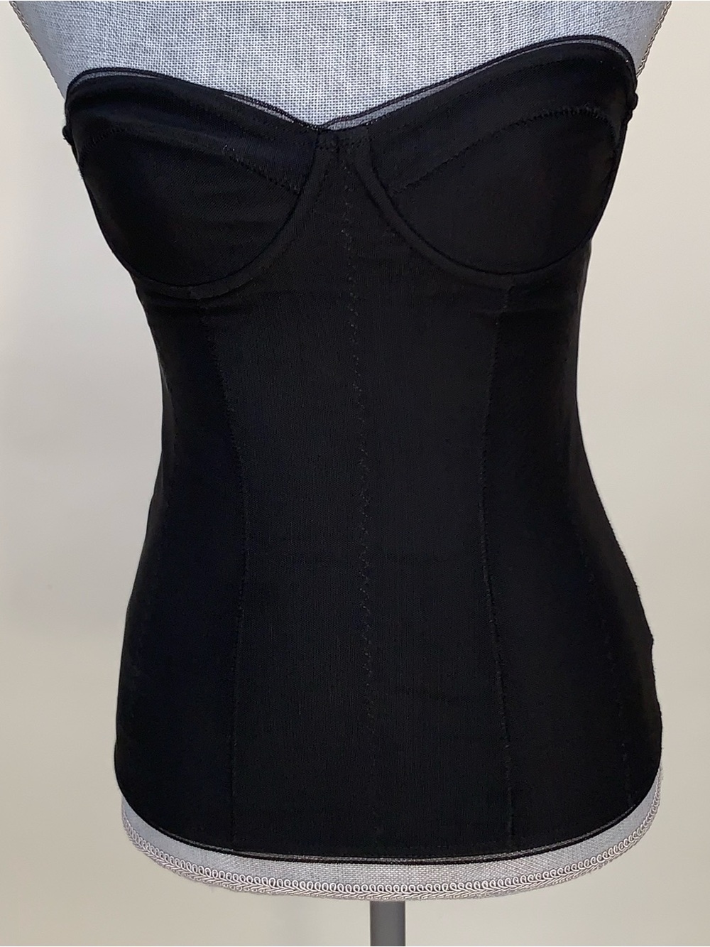 Zara Mesh Corset Top M: Black Coquette Festival Fairycore Sexy Boho Bustier Zip